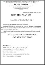 dien-thu-phan-uu-chua-phap-bao