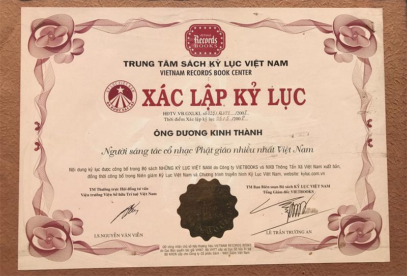 Xac lap Ky Luc_Duong Kinh Thanh