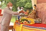 tong-thong-va-thu-tuong-an-do-ky-niem-ngay-duc-phat-chuyen-phap-luan-trong-dai-dich-covid